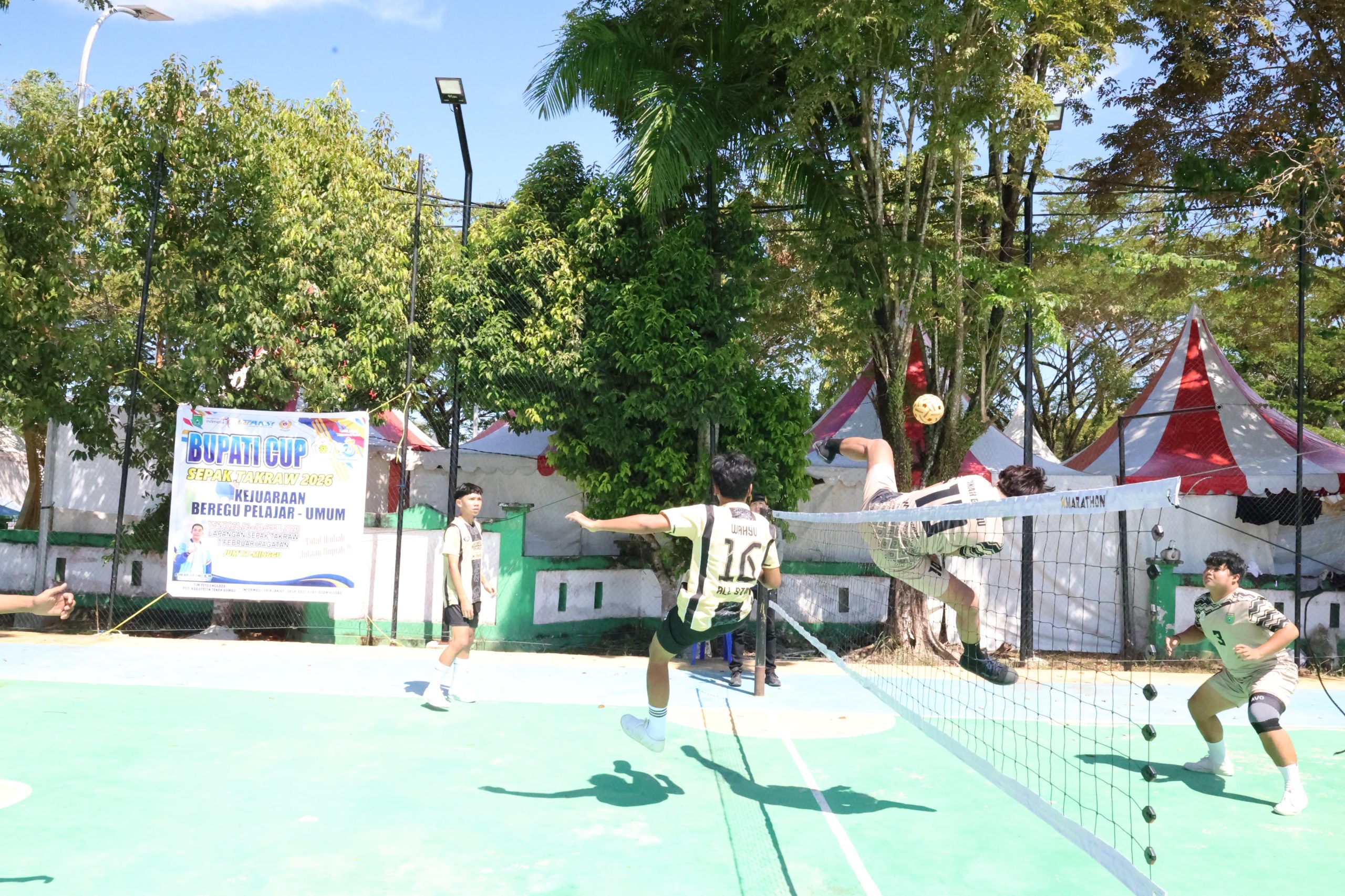 Kejuaraan Sepak Takraw Bupati Tanah Bumbu Cup 2026 Resmi Dibuka, Ajang Pembinaan Atlet dan Silaturahmi