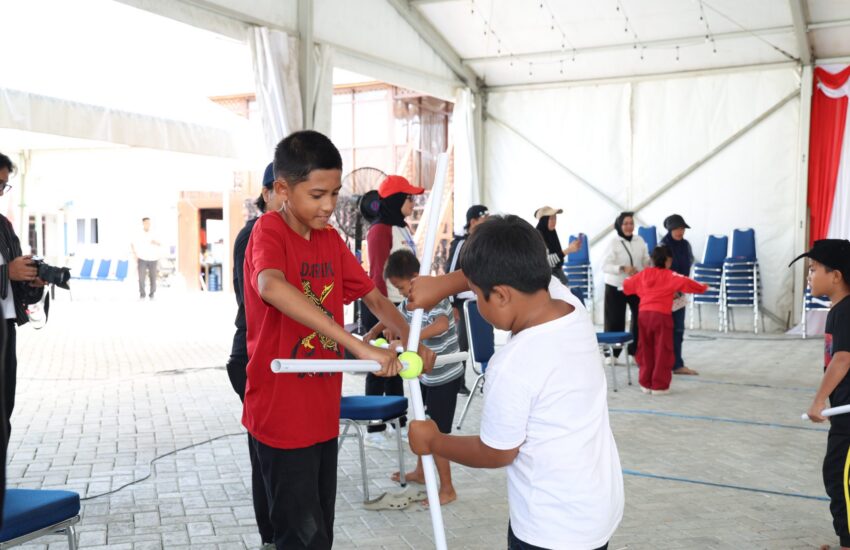 Lomba Estafet Bola Tenis Aksi Merah Putih: Ajang Kekompakan, Disiplin, dan Semangat Kebersamaan Generasi Muda Tanah Bumbu